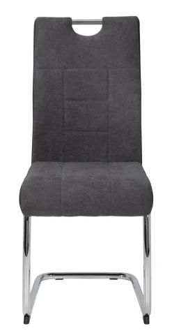 Esszimmerstuhl ALINA 2er Set anthrazit