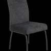 Esszimmerstuhl EVELYN I 2er Set Bezug anthrazit