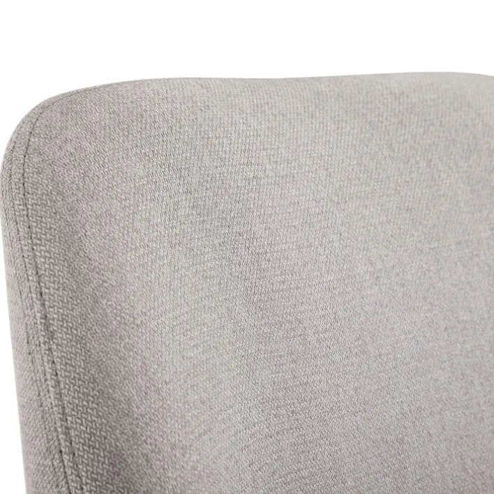 Esszimmerstuhl grau/ silberfarbig