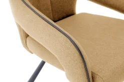 Esszimmerstuhl ISABELLA AL 2er Set currygelb