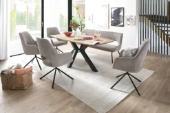 Esszimmerstuhl JOICE 2er Set schlammgrau