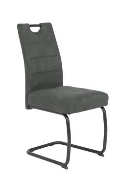 Esszimmerstuhl MAJA 4er Set grau/schwarz