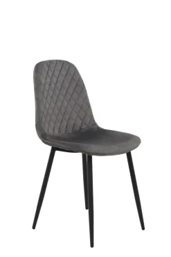 Esszimmerstuhl MIRA 2er Set grau