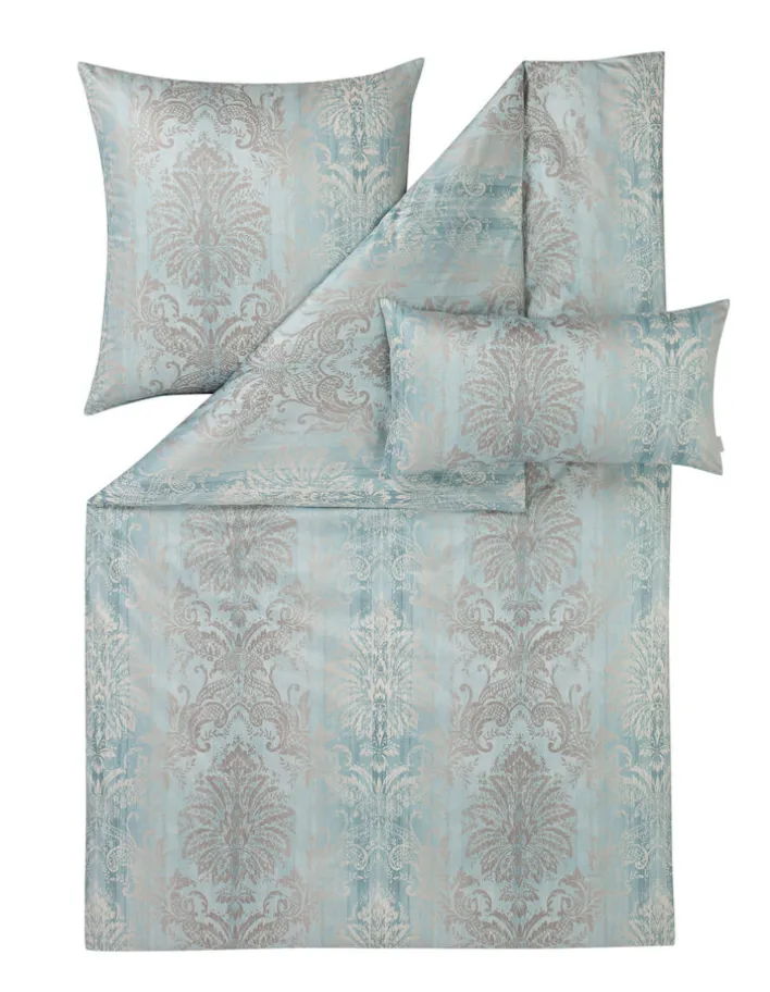 ESTELLA Jersey-Bettwäsche ATELIER 155 x 220 cm blau