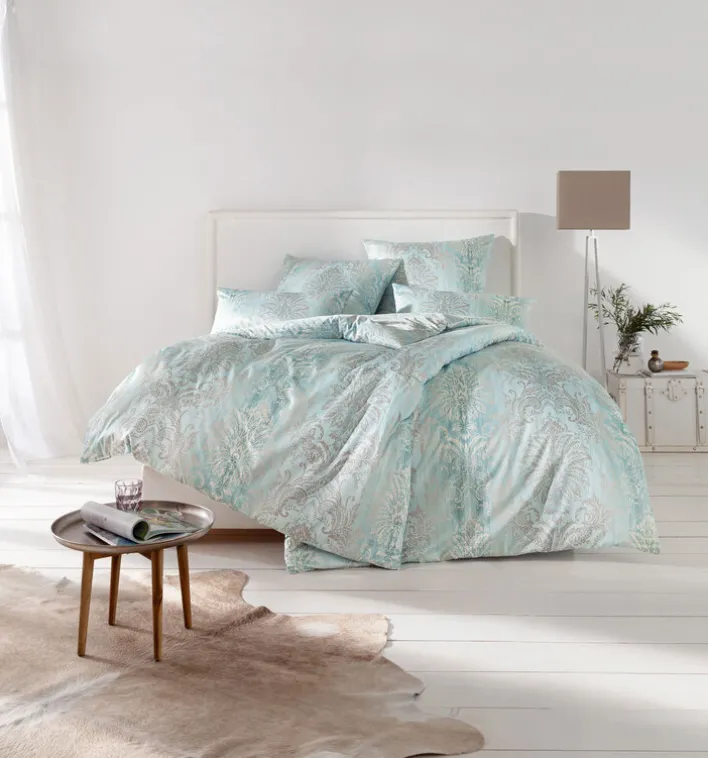 ESTELLA Jersey-Bettwäsche ATELIER 155 x 220 cm blau