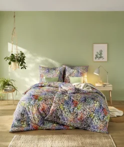 ESTELLA Mako-Satin Bettwäsche ROSALIE 135 x 200 cm mehrfarbig