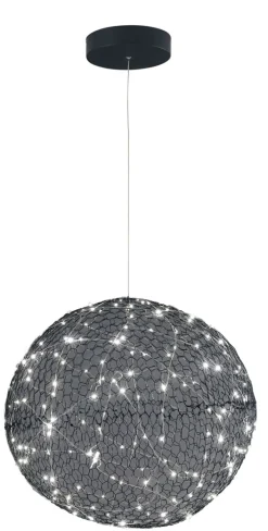 FABAS LUCE LED Pendelleuchte SUMTER 50 cm schwarz