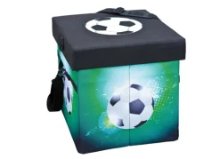 Faltkiste FANBOX I schwarz/grün/weiß