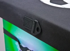 Faltkiste FANBOX I schwarz/grün/weiß