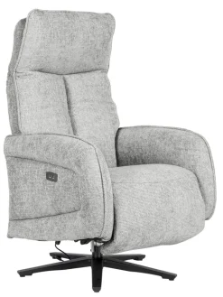 Fernsehsessel TIVOLI silbergrau