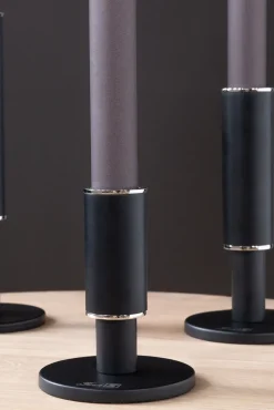 Fink Kerzenleuchter RITMO schwarz klein