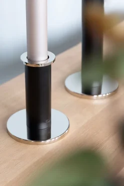 Fink Kerzenleuchter STRATO schwarz klein