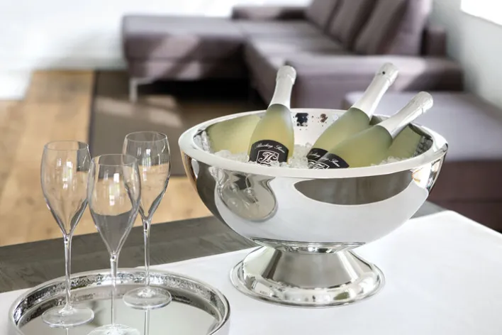 FINK Sektkühler PUNCHBOWL KALAS versilbert