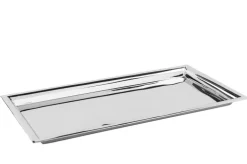 Fink Tablett NAGANO 24 x 48 cm Edelstahl silberfarbig