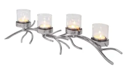 Fink Teelichthalter RAMUS 66 cm vernickelt