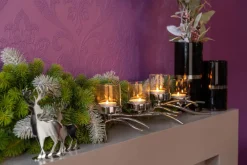 Fink Teelichthalter RAMUS 66 cm vernickelt