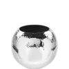 Fink Vase MOON 20 cm vernickelt