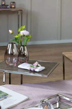 Fink Vase ZITA 12 cm rose-shading silver