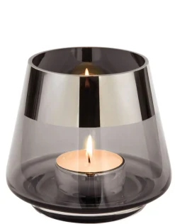 Fink Windlicht JONA 11 cm grau