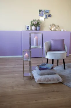 Fink Windlicht LEXA 57 cm vernickelt