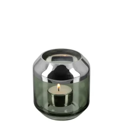 Fink Windlicht SMILLA 9 cm dunkelgrün