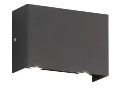 FISCHER & HONSEL LED Außenwandleuchte NAIROBI 12 x 5 cm schwarz