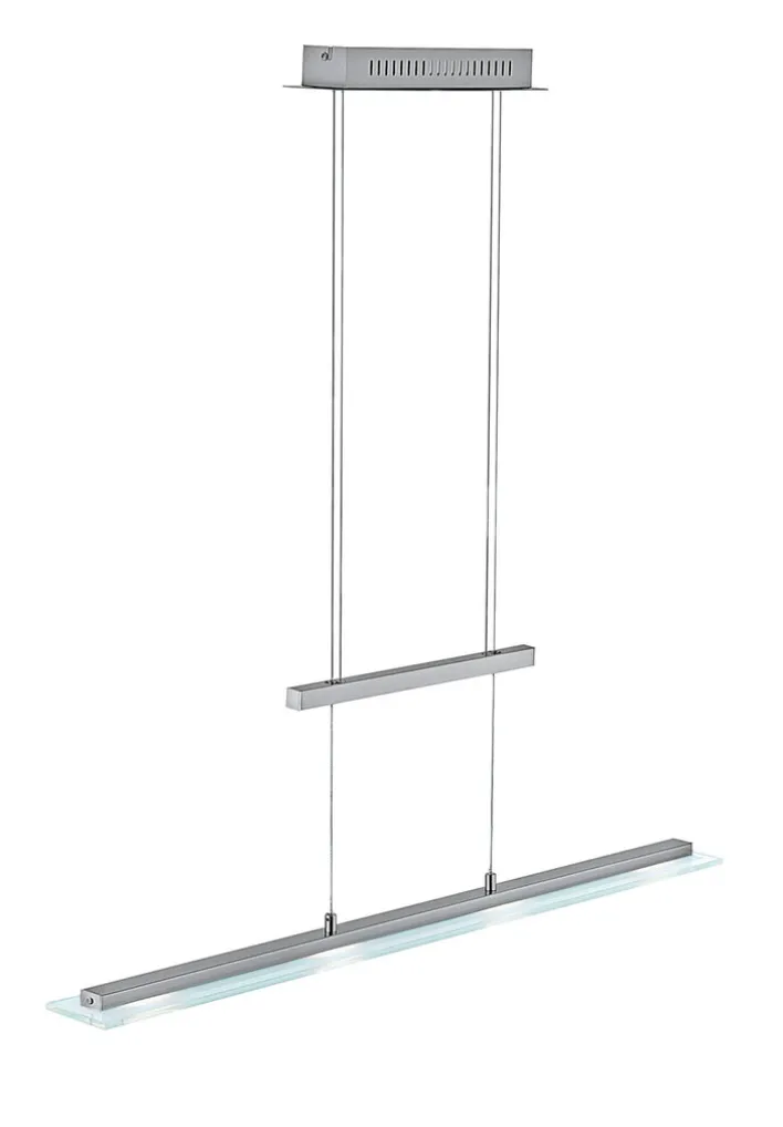 FISCHER & HONSEL LED Balkenpendel TENSO TW nickelfarbig
