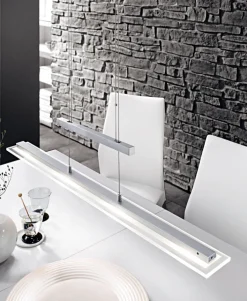 FISCHER & HONSEL LED Balkenpendel TENSO TW nickelfarbig