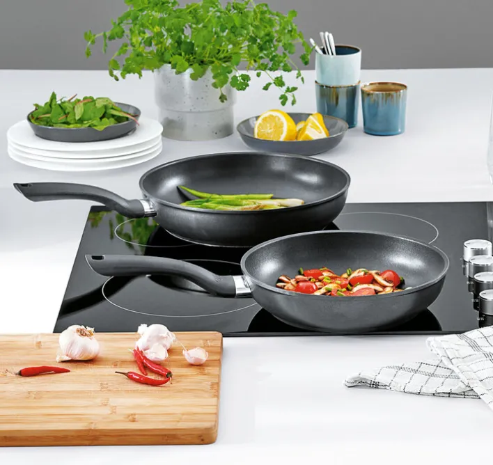 Fissler Pfannenset CENIT 2-teilig Aluminium schwarz