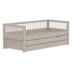 FLEXA Bett CLASSIC 90 x 200 cm grau