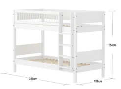 FLEXA Etagenbett WHITE