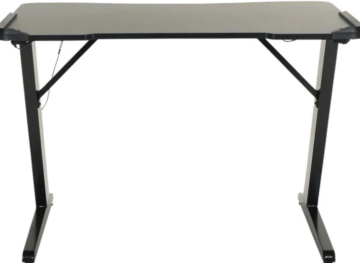 Gaming Tisch GAME ROCKER 110 x 60 cm schwarz