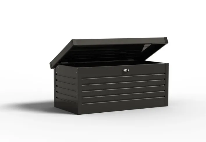 Garden FLAIR Auflagenbox RAY 130 x 61 cm schwarz