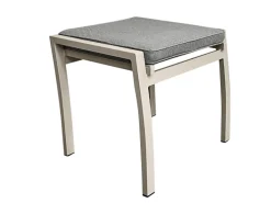 Garden FLAIR Fußhocker Outdoor LANA taupe /grau