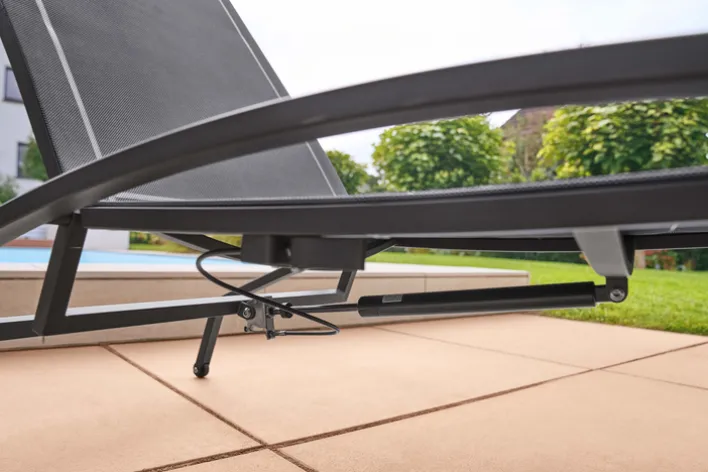 Garden FLAIR Gartenliege RANA anthrazit