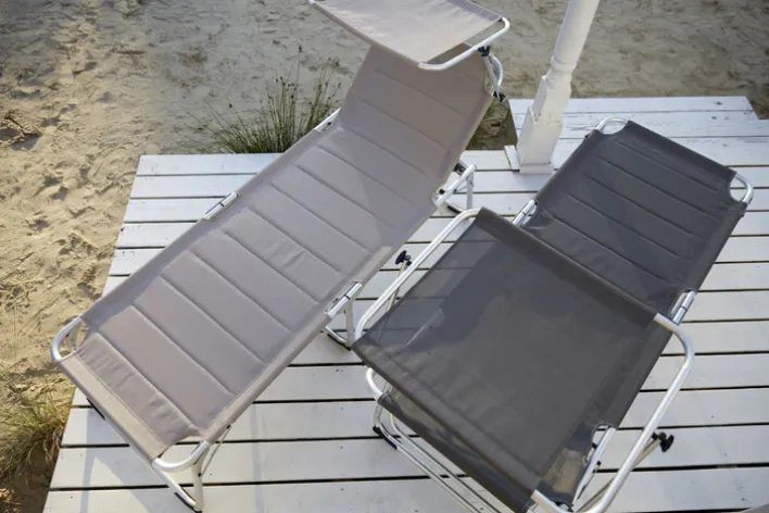 Garden FLAIR Gartenliege BEN XL Alu /anthrazit