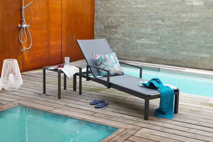 Garden FLAIR Gartenliege AMSTERDAM Aluminium