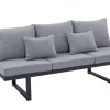 Garden FLAIR Gartensofa LINA anthrazit /grau