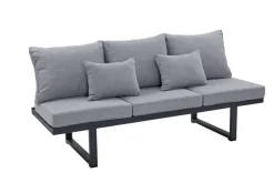 Garden FLAIR Gartensofa LINA anthrazit /grau
