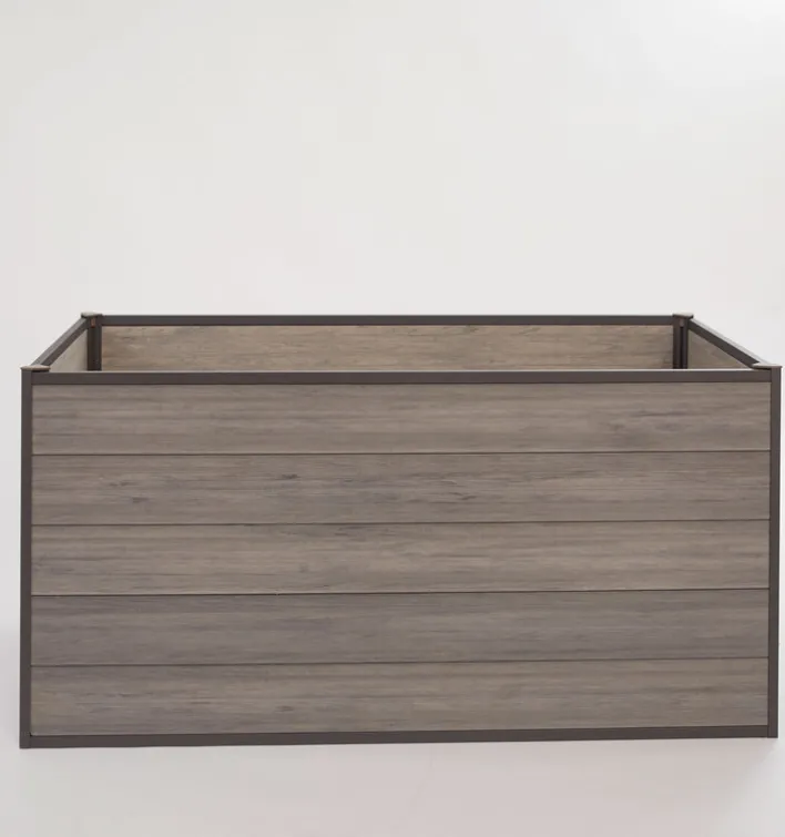 Garden FLAIR Hochbeet RUTH 240 x 80 cm anthrazit