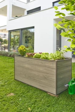 Garden FLAIR Hochbeet RUTH 240 x 80 cm anthrazit