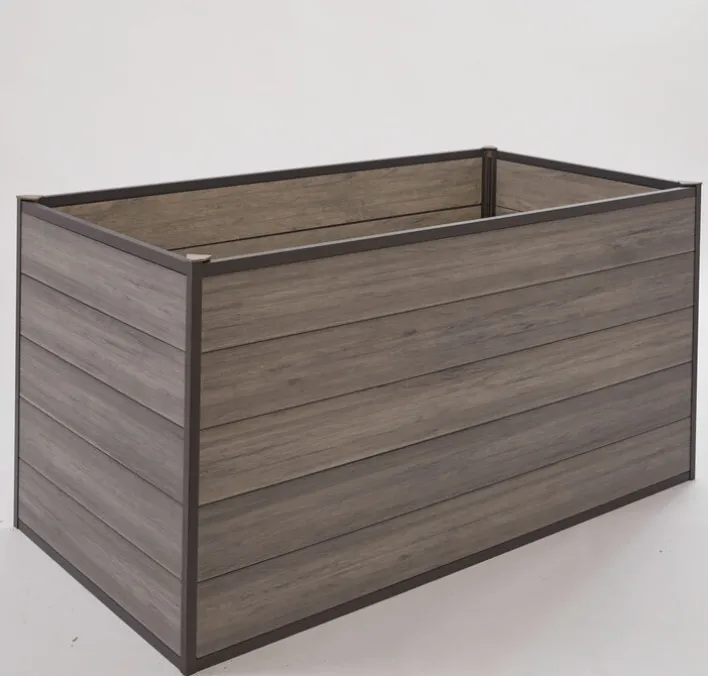 Garden FLAIR Hochbeet RUTH 240 x 80 cm anthrazit