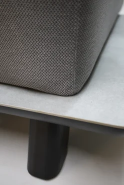 Garden FLAIR Living Gartenlounge RUNE 3-tlg schwarz /grau