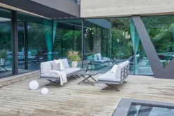 Garden FLAIR Loungetisch Set Outdoor RIO 2-teilig anthrazit