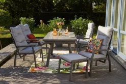 Garden FLAIR Positionsstuhl Garten LEWIS 2er Set