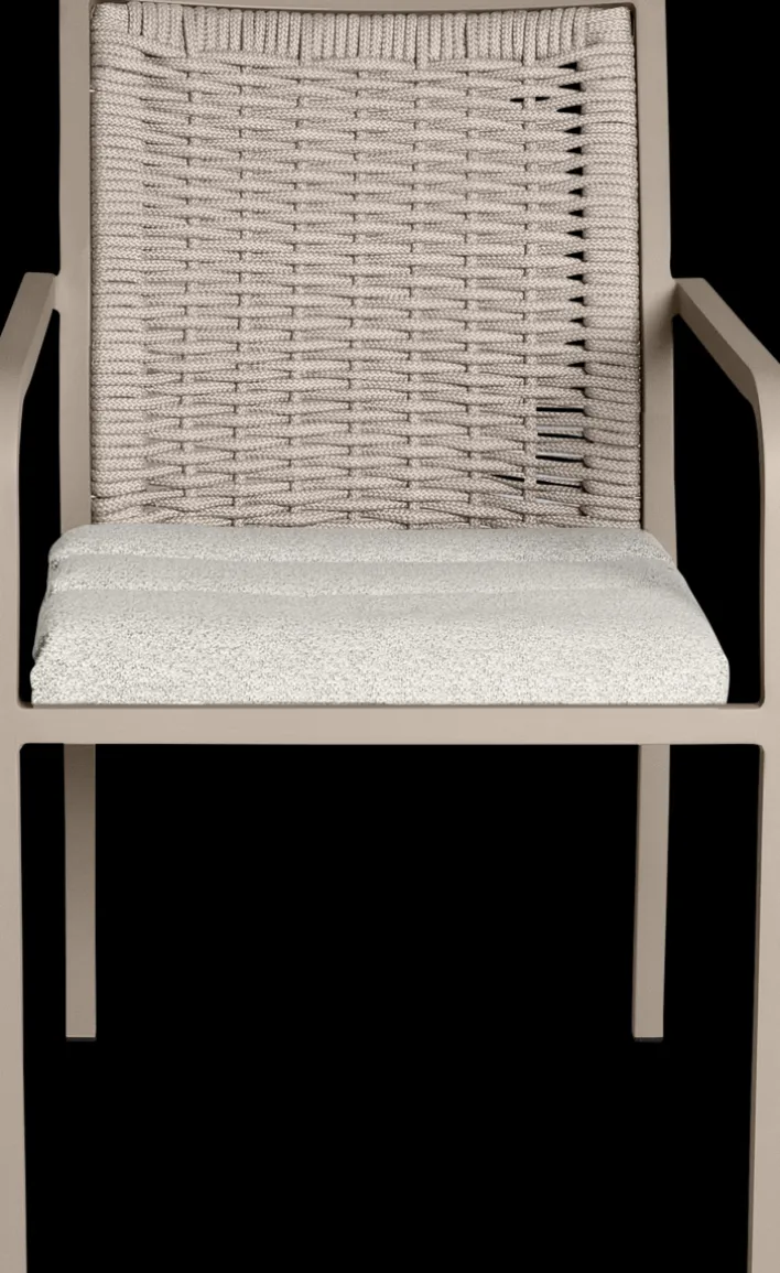 Garden FLAIR Stapelstuhl Garten ROEN 2er Set champagner /taupe