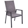Garden FLAIR Stapelstuhl Garten RON XXL anthrazit /mixgrau