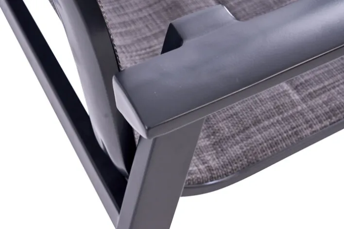Garden FLAIR Stapelstuhl Garten RON XXL anthrazit /mixgrau