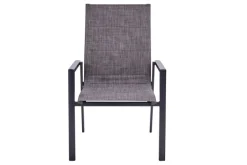 Garden FLAIR Stapelstuhl Garten RON XXL anthrazit /mixgrau