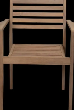 Garden FLAIR Stapelstuhl Garten TIBET 2er Set naturfarbig /beige